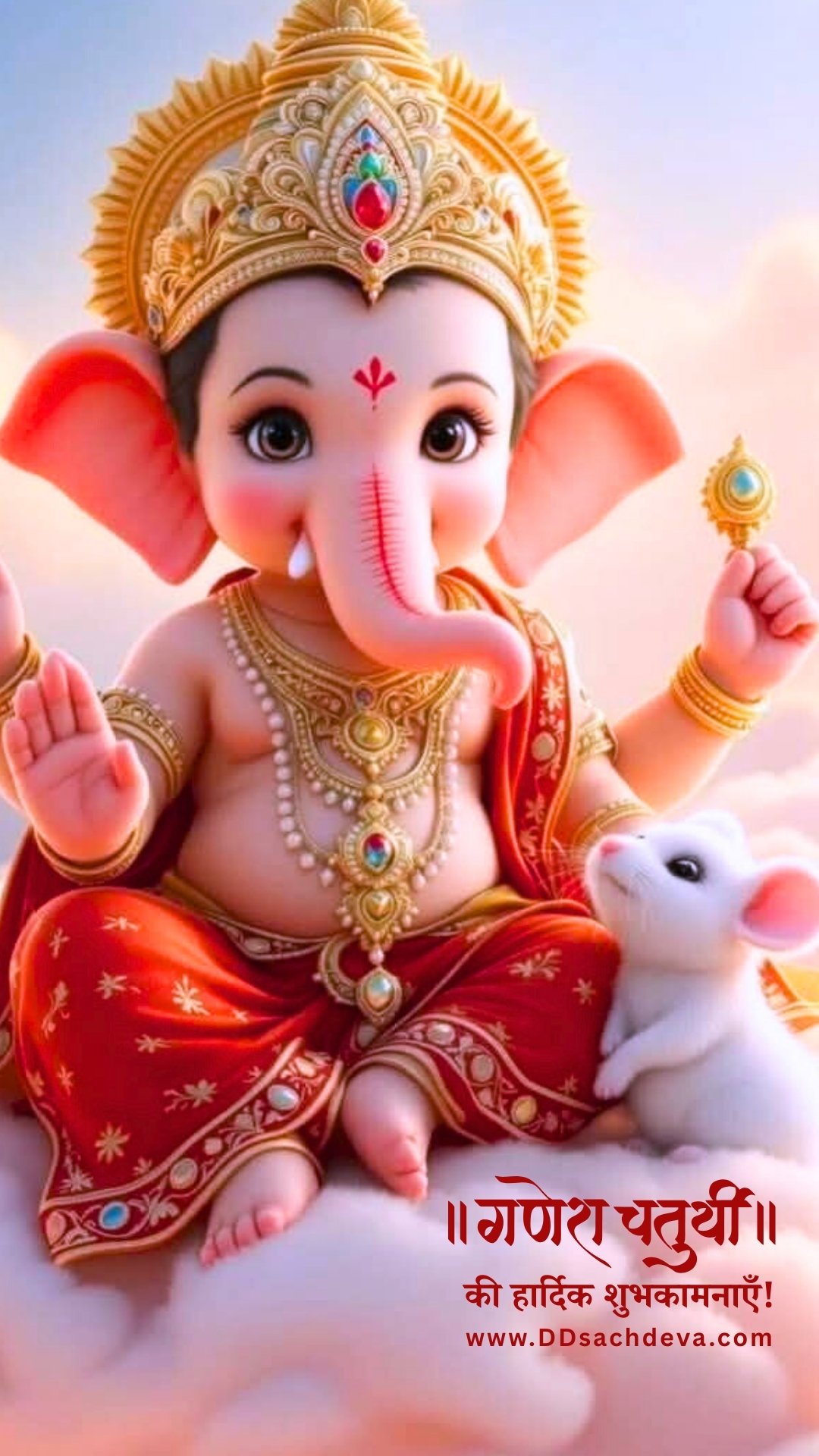 Ganesh Chaturthi 2025 wishes and greetings image