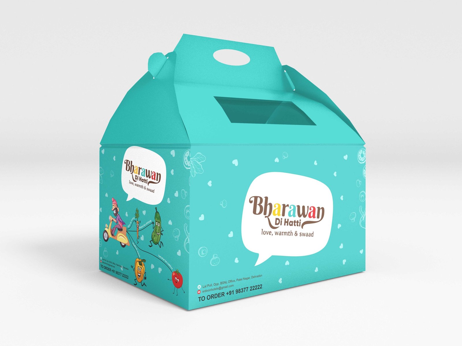 Logo design and Brand identity for Bharawan Di Hatti, Dehradun, created by D D Sachdeva – Brand Consultant in Dehradun India