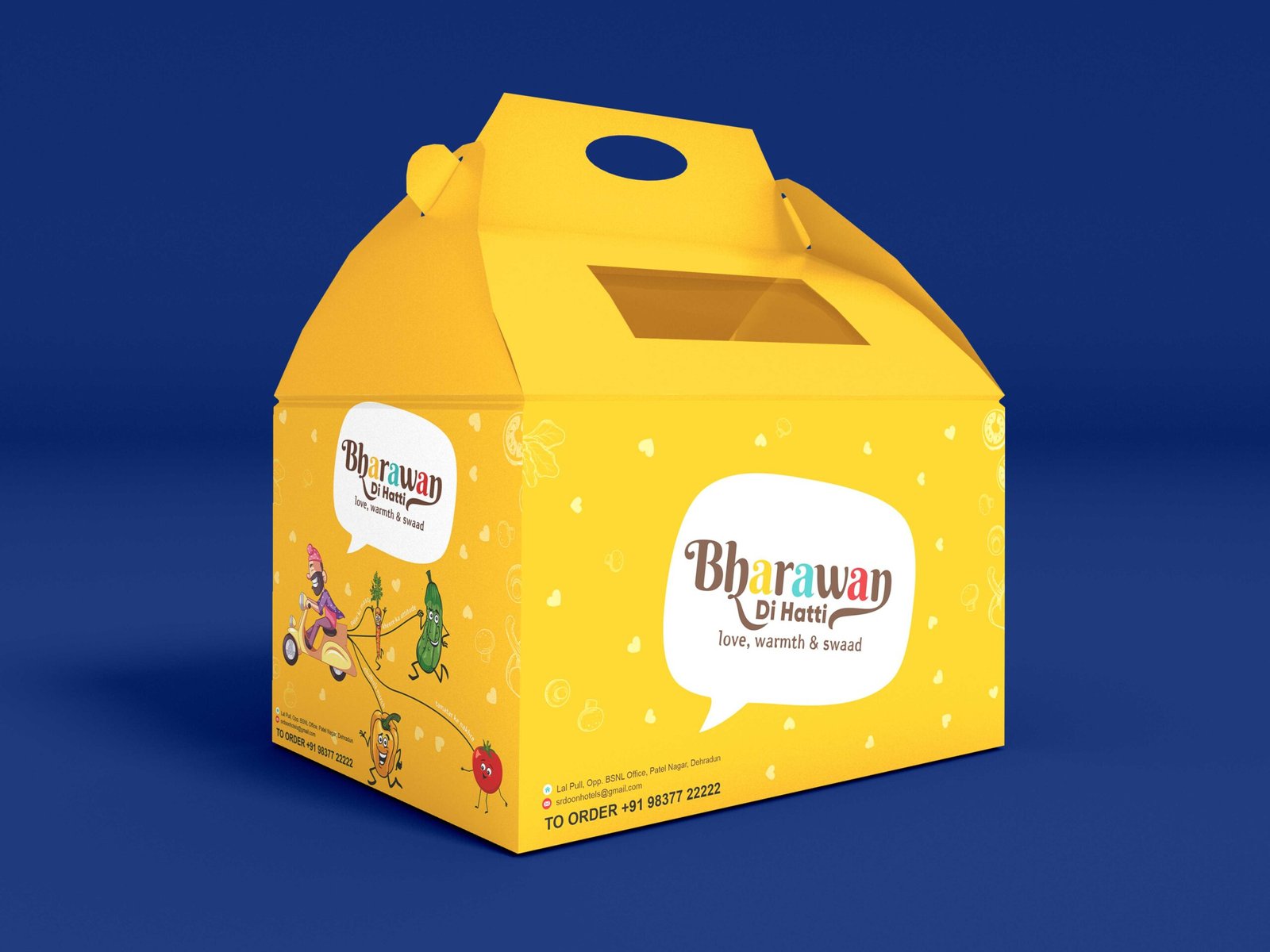 Logo design and Brand identity for Bharawan Di Hatti, Dehradun, created by D D Sachdeva – Brand Consultant in Dehradun India