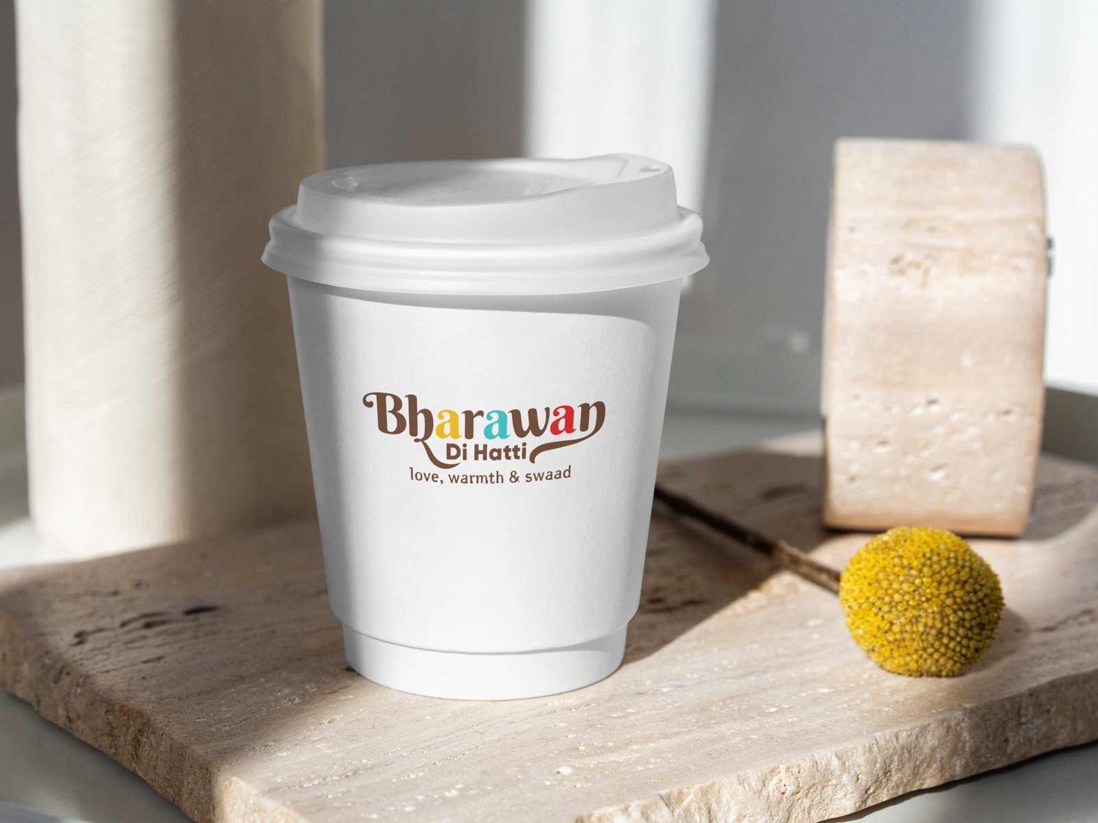 Logo design and Brand identity for Bharawan Di Hatti, Dehradun, created by D D Sachdeva – Brand Consultant in Dehradun India