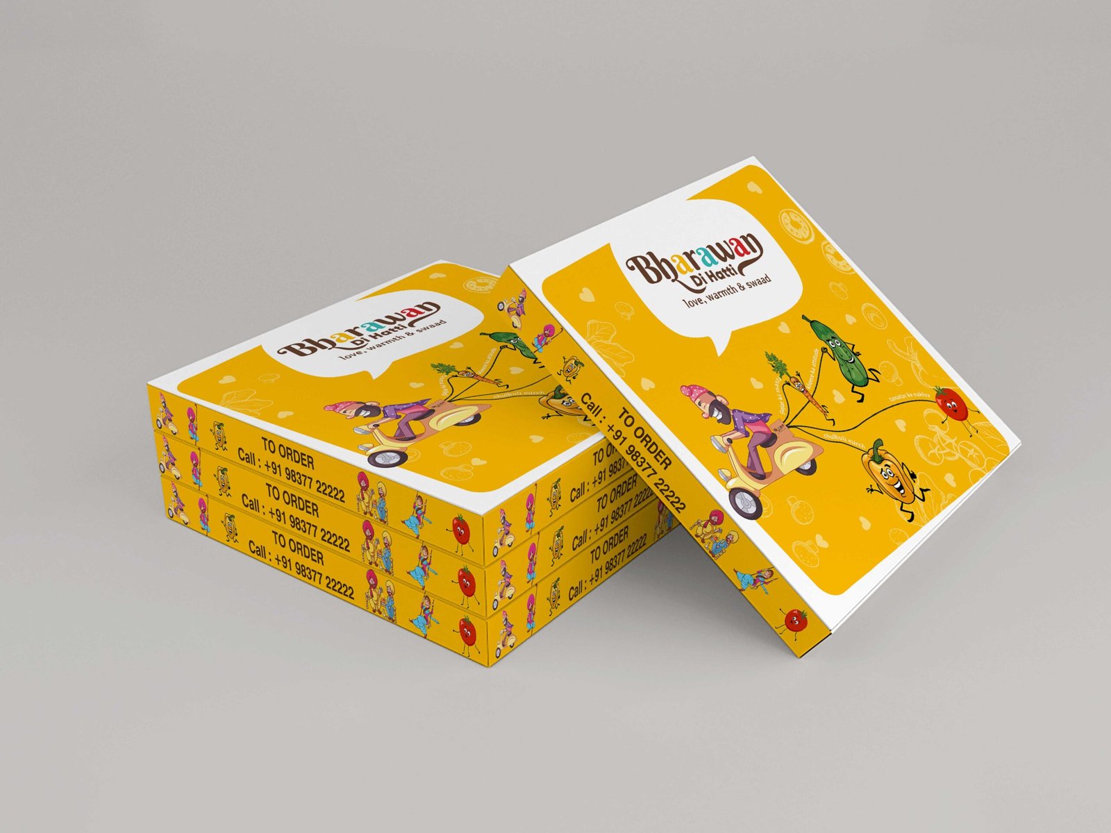 Logo design and Brand identity for Bharawan Di Hatti, Dehradun, created by D D Sachdeva – Brand Consultant in Dehradun India